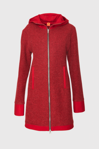 Women pure Merino Parka