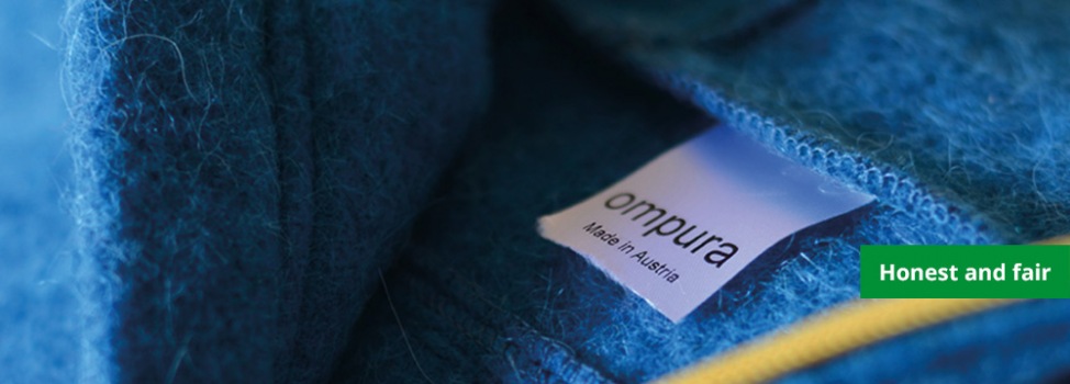 Natural wool from sheep